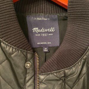Madewell Quilted Bomber Jacket